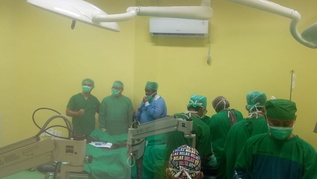 60 Orang Dioperasi Katarak Gratis di RSUD Dr Pratomo Bagansiapiapi