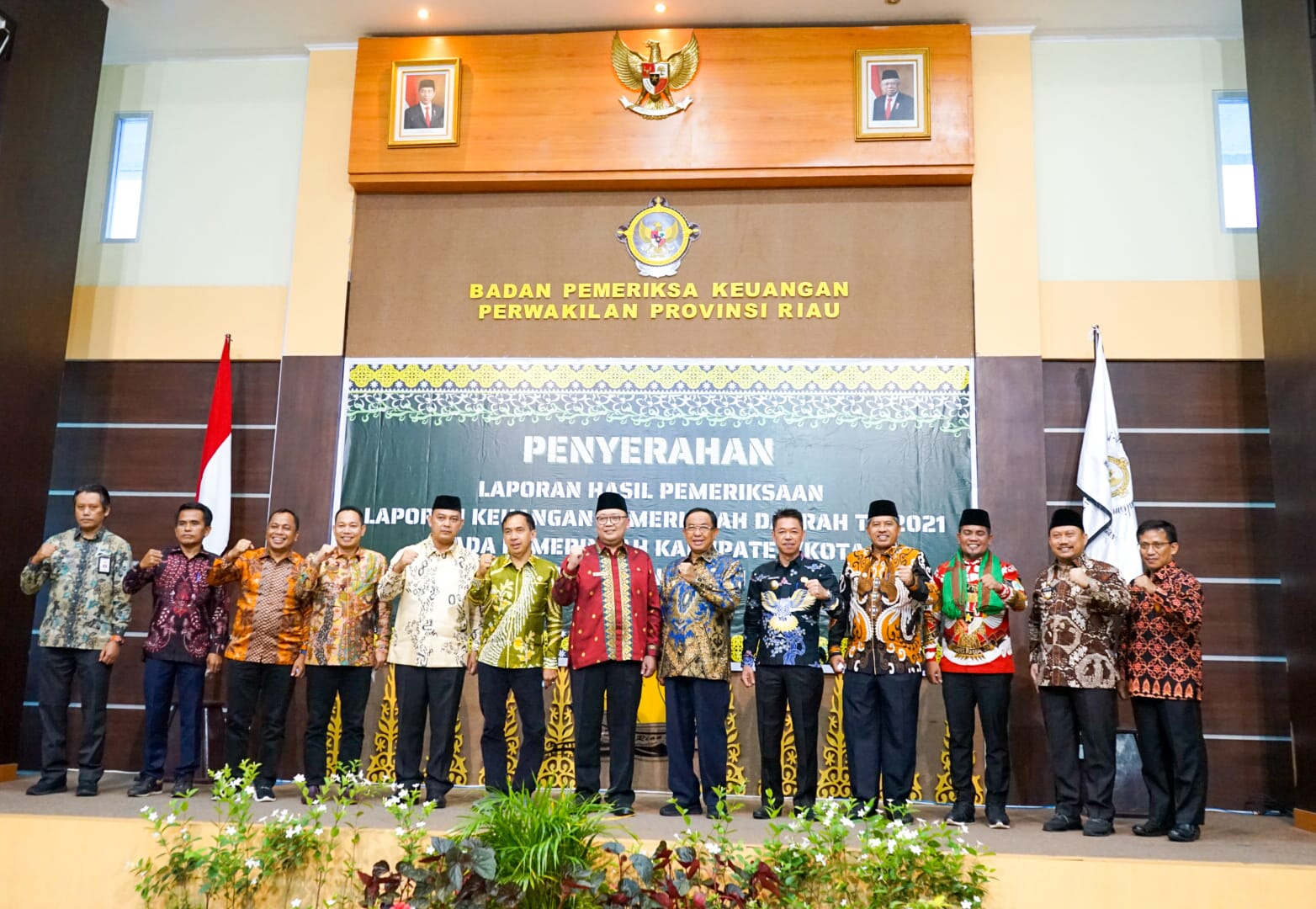Tahun ini, Rohil Kembali Raih Opini WTP Dari BPK RI
