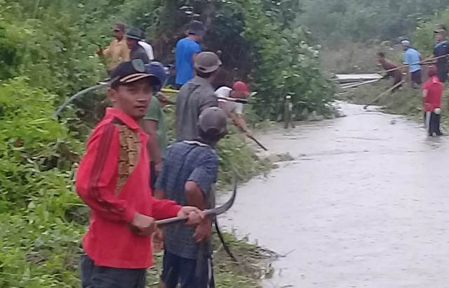 Masyarakat Suak Temenggung Rohil Jadikan Goro Sebagai Tradisi Ajang Silaturahmi