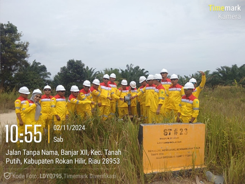 Dirut PT.SPRH Tinjau Sumur Tua Idle Well PT.PHR WK di Banjar XII