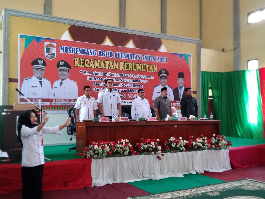 Wakil Bupati H Nasaruddin Hadiri Musrenbang RKPD dan Pelantikan UPZ