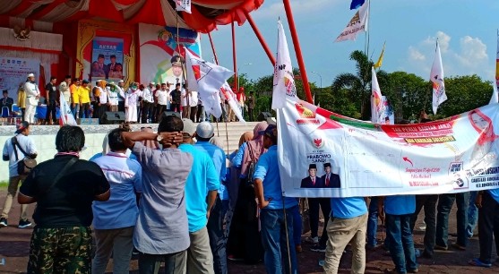 Pendukung Prabowo-Sandi di Bengkalis Optimis Menang