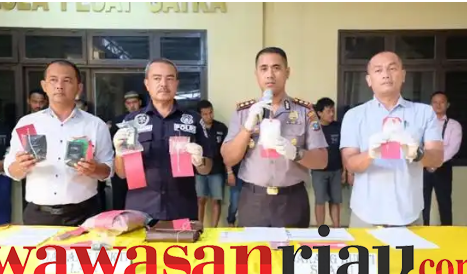 10 Tersangka Narkoba Ditangkap 