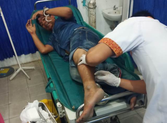 Berusaha Kabur Dari Polisi 