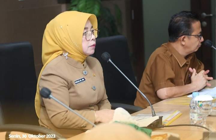 Pj Sekda Kampar Pimpin Rapat Evaluasi Progres Capaian MCP dan Stranas PK KPK-RI