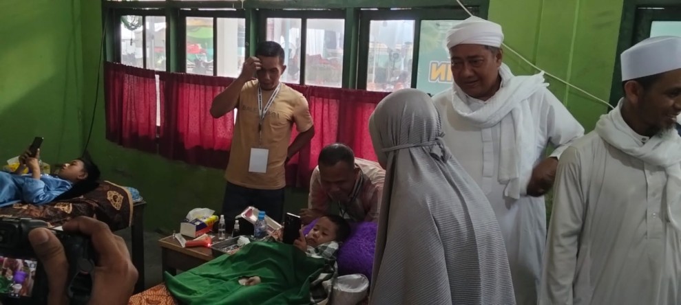 Haul ke-80 Syekh Oesman Syahabuddin Gelar Pasar Murah dan Khitan Massal di Bagansiapiapi
