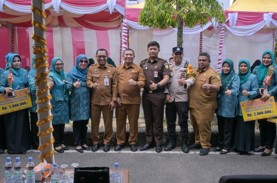 DInas Perikanan Bersama TP PKK Rohil Selenggarakan Lomba Masak Serba Ikan di Ikuti 18 Kecamatan