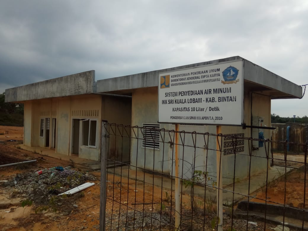 Sejak Lama!! SPAM IKK Sri Kuala Lobam - Bintan Tak Beroprasi, kenapa?