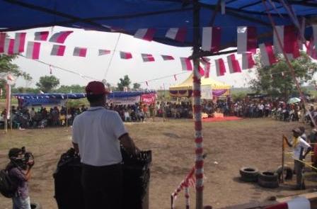 Bupati Rohil Resmikan Super Grasstrack Rantau Kopar 2015