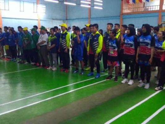 Cabor Bulu Tangkus Resmi dibuka Oleh Ketua PBSI Rohil M. Zen