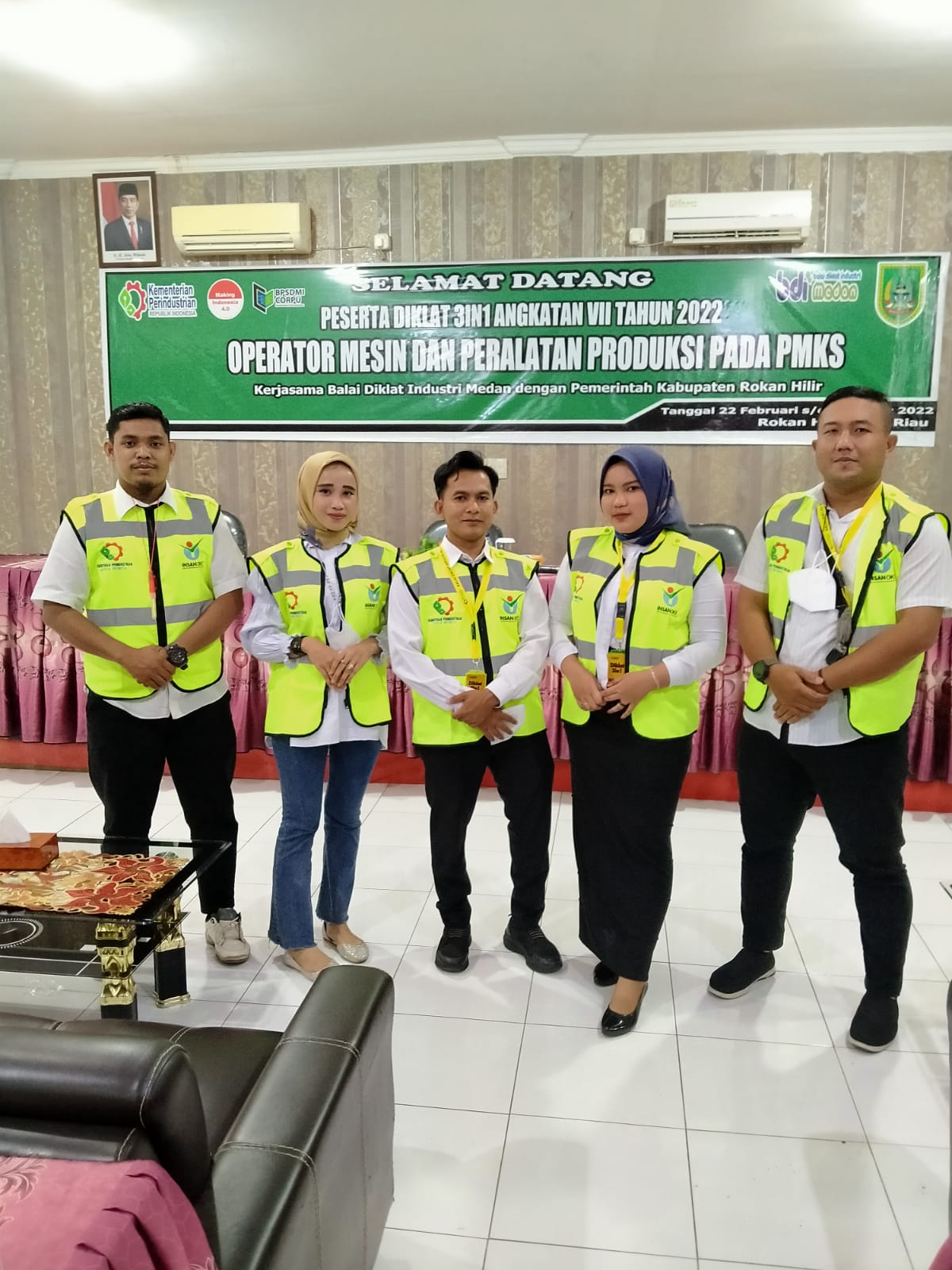 Lembaga Tepak Sirih Rohil Ikuti Diklat PMKS Yang Ditaja BDI