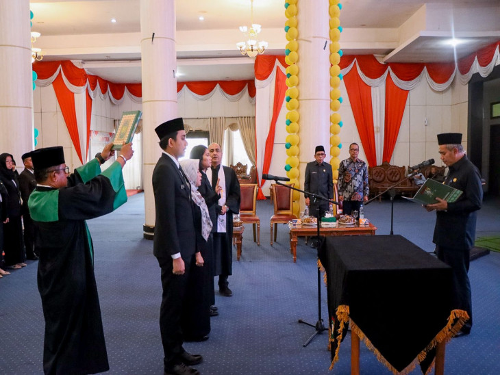 Bupati Kampar Lantik Sebanyak 141 Orang Pejabat Fungsional di Lingkungan Pemda Kampar