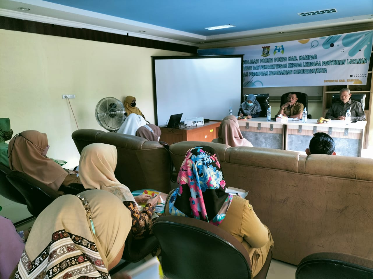 DPPKBP3A Kampar Laksanakan Giat Sosialisasi dan Pembentukan Forum Puspa