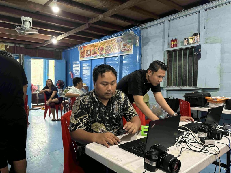 Puluhan Warga Palika Urus Paspor, Imigrasi Bagansiapiapi Gelar Layanan Lapor Lurah
