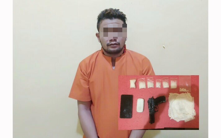 Polres Rohil Tangkap Diduga Pengedar Sabu di Lintas Riau - Sumut
