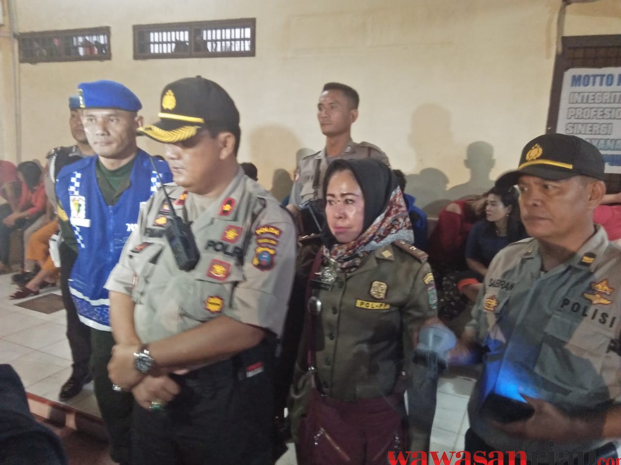 28 Pria dan Wanita Tanpa Identitas Diamankan Tim Gabungan Asahan