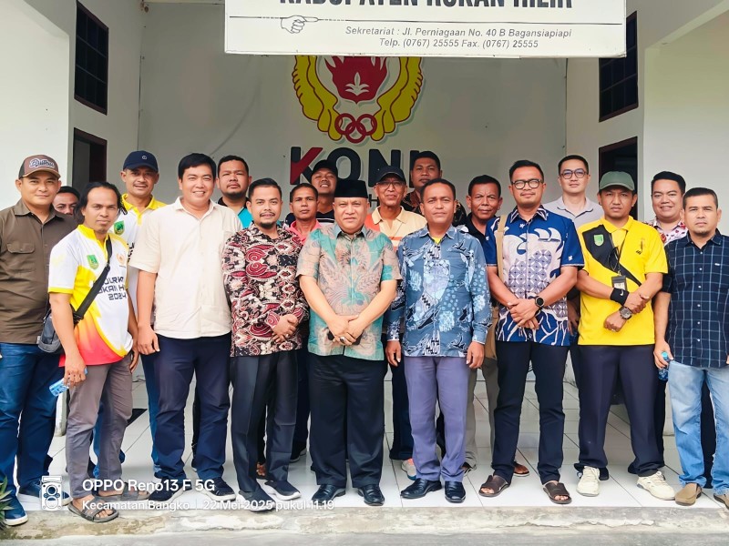 KONI Rohil Akan Gelar Rakerkab Tahun 2025, Terkait Pemilihan Ketua
