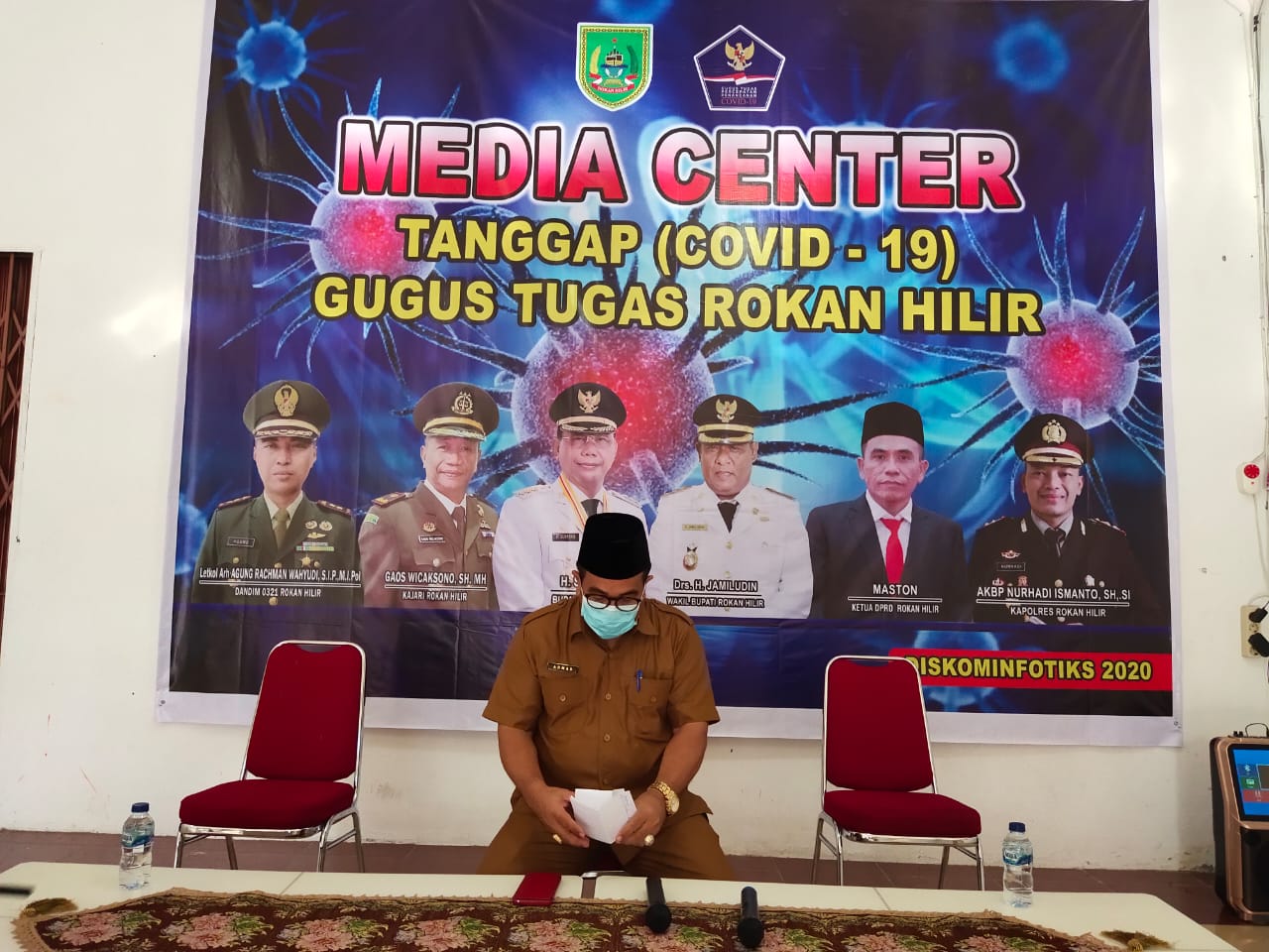 Terpapar Pasien Pertama, ARP Usia 6 Tahun Positif Covid 19 di Rohil