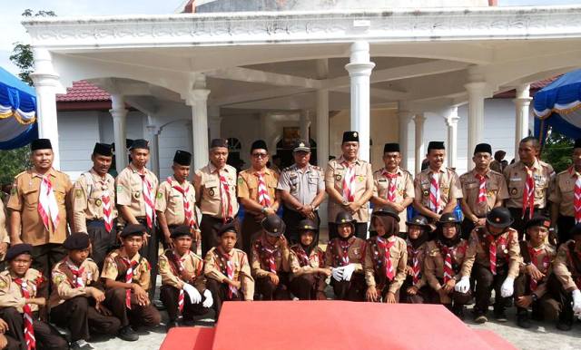 Perkemahan HUT Pramuka Rohil Diikuti 1800 Peserta