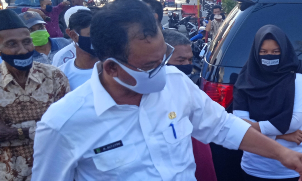Suyatno: Pendistribusian di Kecamatan Bangko Kerjasama Dengan TNI Polri