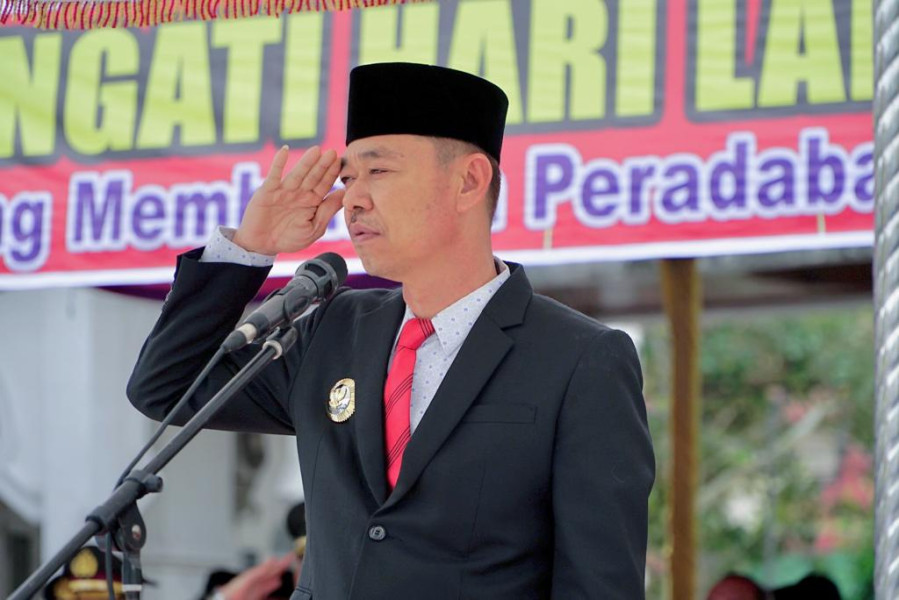 Jadi Irup Upacara Peringatan Hari lahir Pancasila, Bupati Rohil Sampaikan Amanat Presiden RI