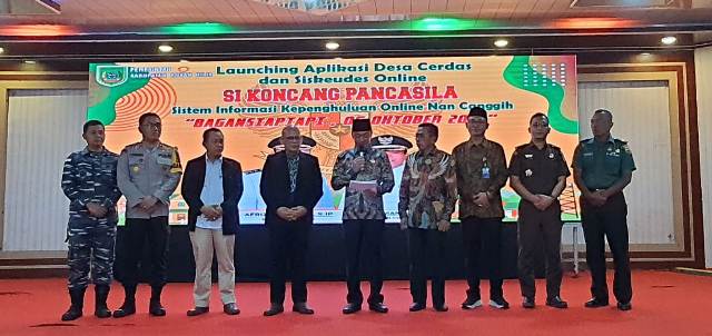 Terobosan Baru Dalam Pelayanan,  Bupati Rohil Launching Aplikasi Si Koncang Pancasila