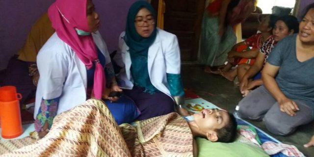 Galang, Bocah Kanker Otak di Rohil Semakin Memprihatinkan