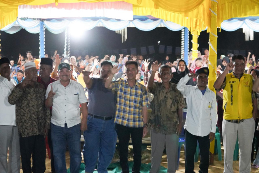 Tak Mau Kalah, Warga Balam Siap Menangkan ASSET 80 Persen