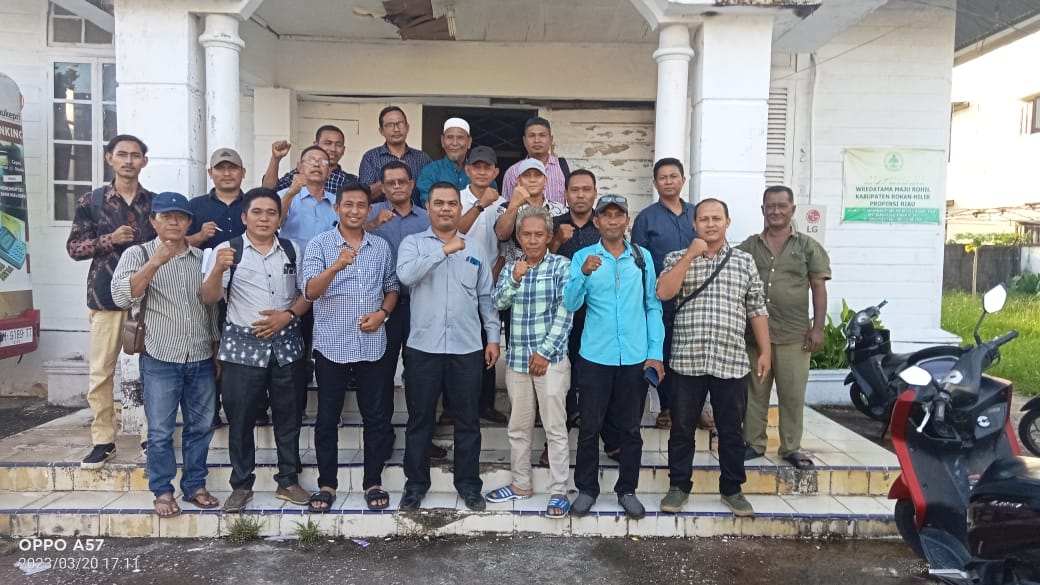 Sah Terbentuk, Sulisman Nahkodai Asosiasi Pengusaha Media Lokal di Rohil