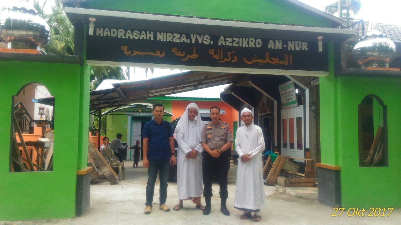 Polres Rohil dan Polsek Bangko Donatur Panti Rehabilitasi Narkoba