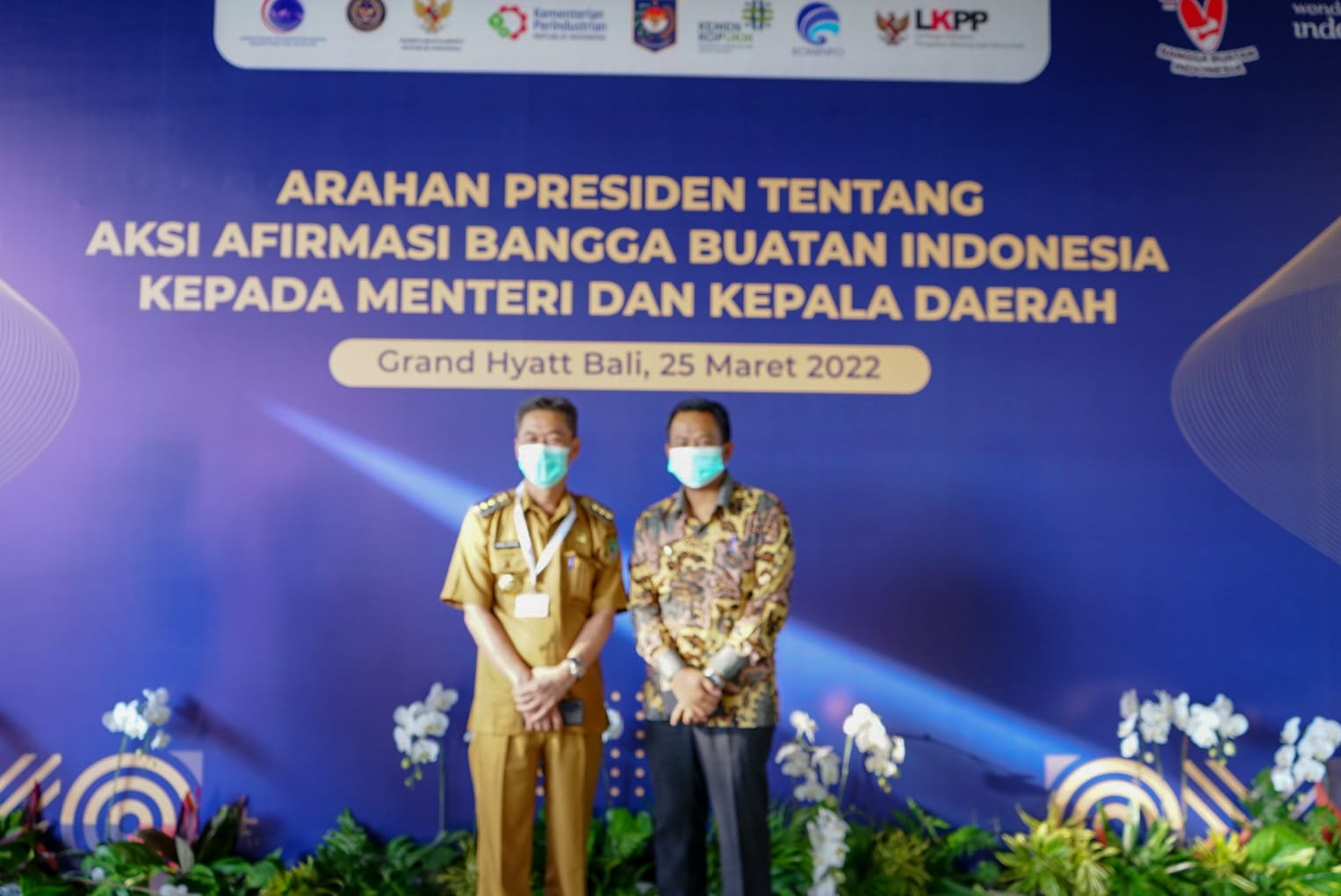 Bupati dan Wabup Rohil Hadiri Rakornas Arahan Presiden RI di Bali