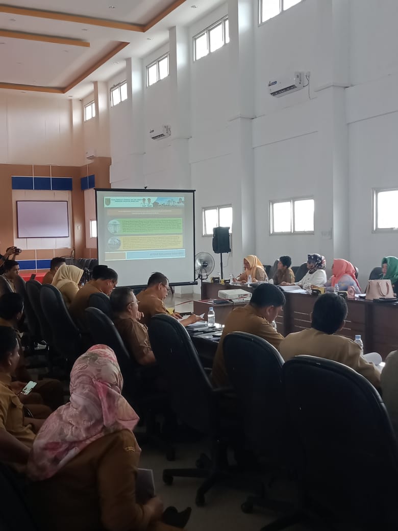 Pansus IV DPRD dengan OPD Rohil Hearing tentang Ranperda Pengelolaan Barang Milik Daerah