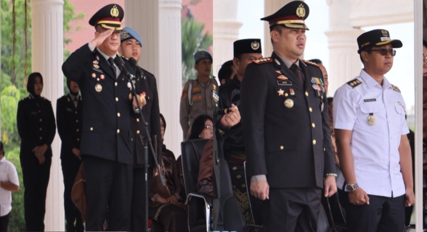 Berlangsung Khidmat, Ini Pesan Kapolres Rohil di Hari Bhayangkara ke-80