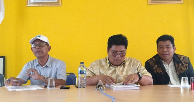Ketua DPD II Golkar Rohil di Tuding Palsukan Tanda Tangan,  Risben Nduwari: Issu Itu Tidak Benar !