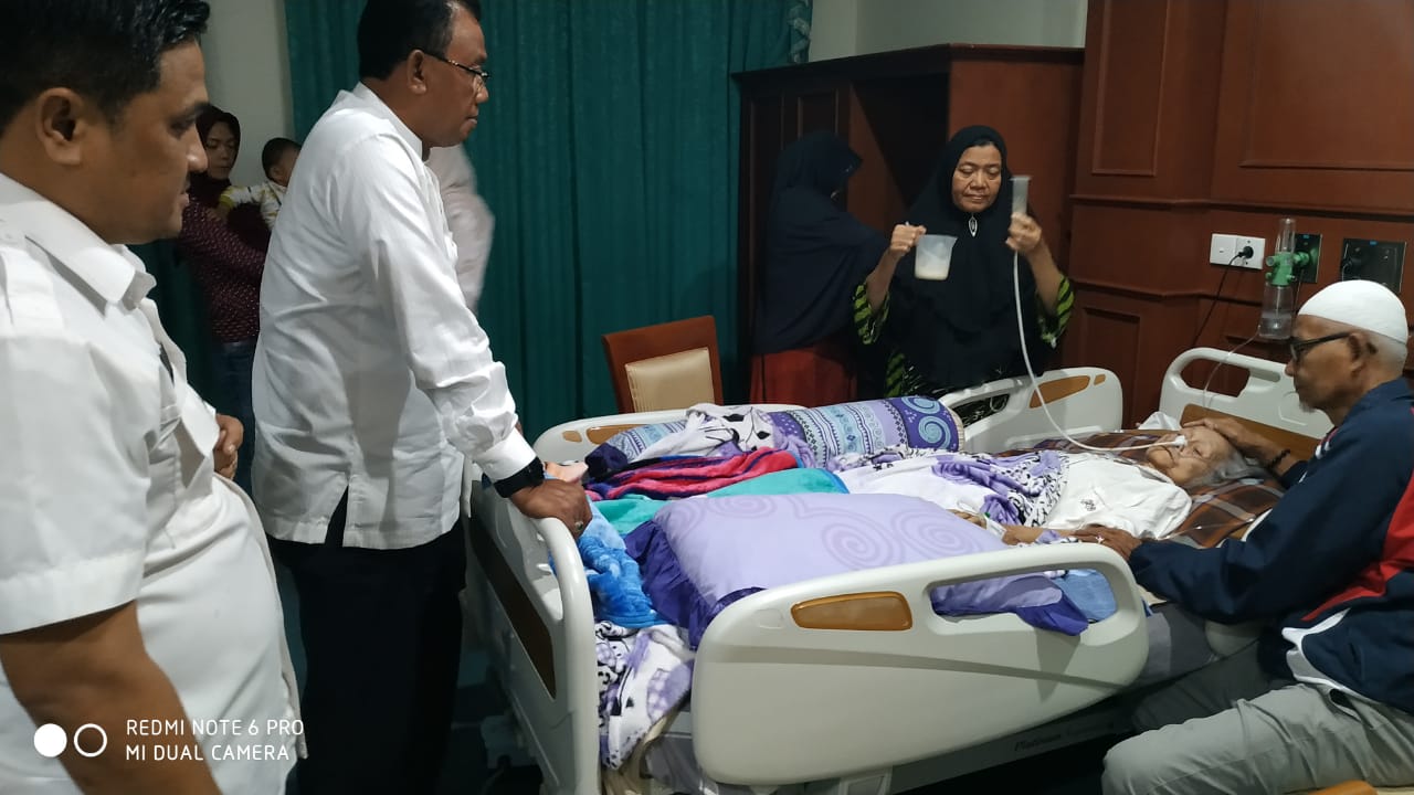 Ibunda Bupati Rohil Sakit, Saat ini di Rawat Di RSUD Bengkalis