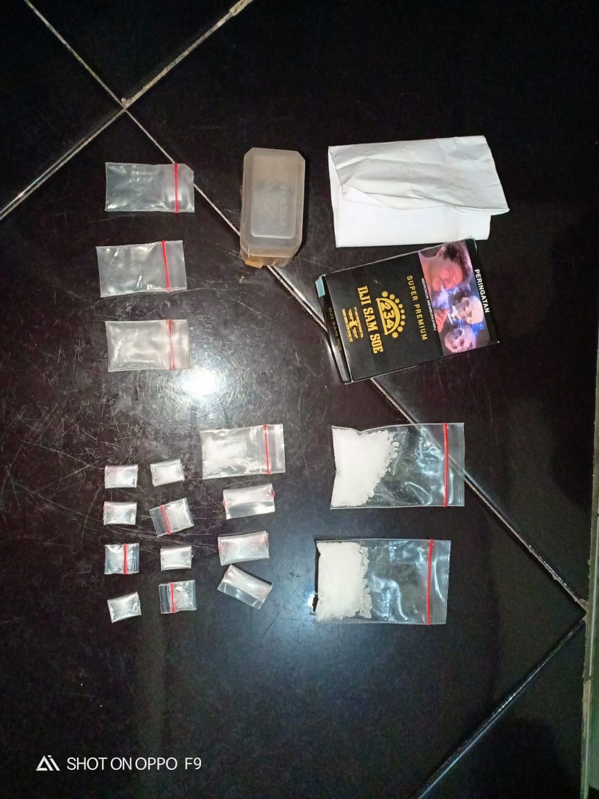 Polsek Pujud Ringkus Dua Pengedar Sabu