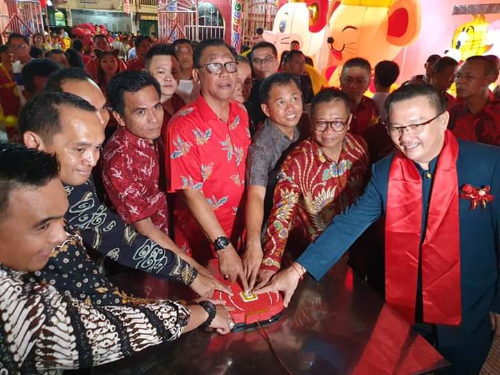 Buka Perayaan Imlek, Bupati Rohil : Jaga Toleransi Umat Beragama