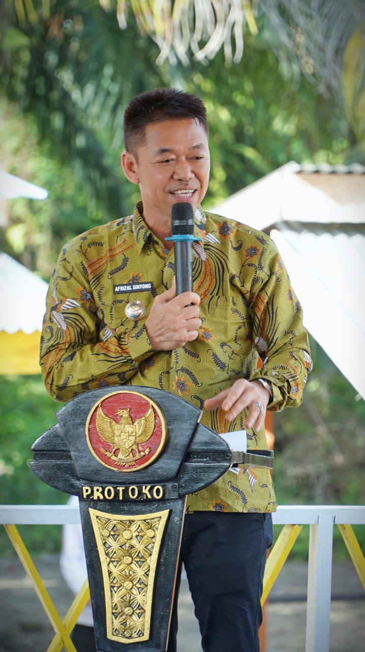 Bupati Rohil Resmikan Rumah Belajar Inovatif Bantuan Pertamina Hulu Rokan