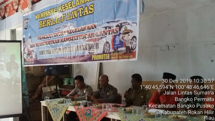 Babinsa Hadiri Kampanye Keselamatan Berlalu Lintas