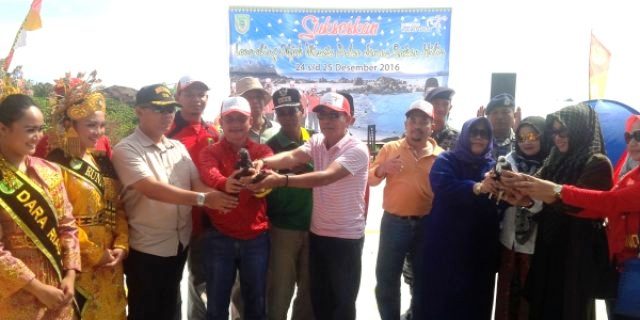 Launching Perdana, Sekda Rohil Optimis Wisata Pulau Jemur Akan Ramai Dikujungi