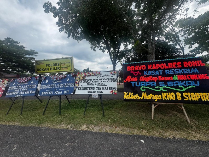 Polres Rokan Hilir Banjir Apresiasi Usai Ungkap Kasus Pencurian Hiolo Kelenteng Hai Cu King