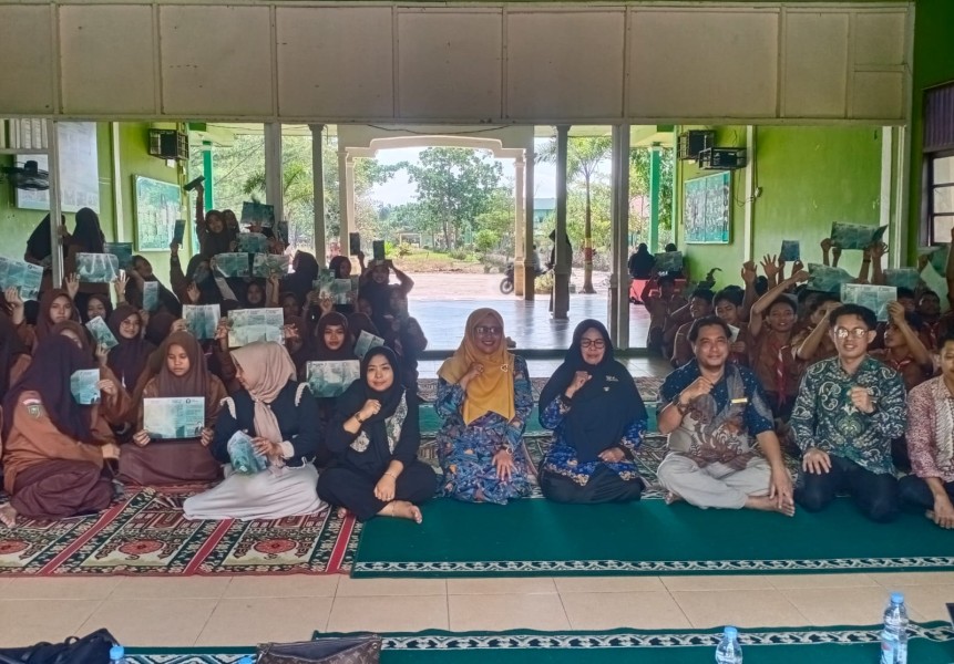 STAI Ar Ridho Bagansiapiapi Kunjungi 2 Sekolah Sosialisasi PMB Hari ke-2