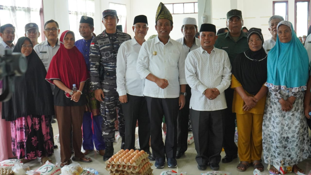 Wabup Rohil Lantik Pengurusan BPKep Panipahqm dam Sungai Daun Periode 2023-2025