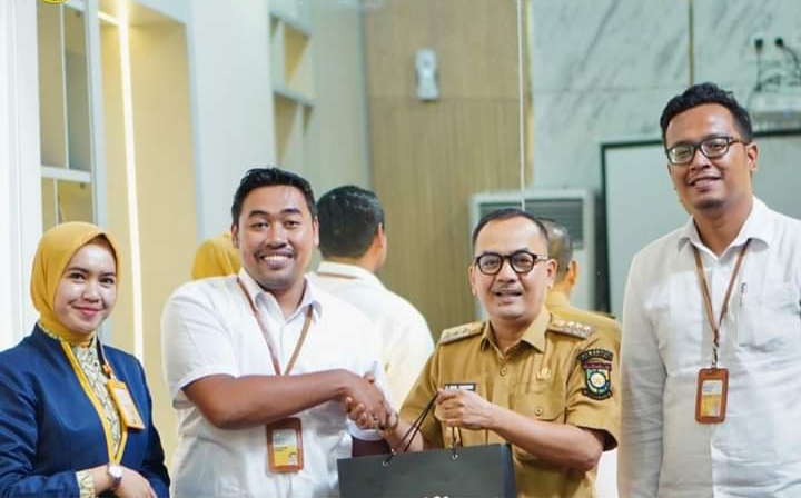 Pj Bupati Kampar Terima Silaturrahmi Mandiri Taspen Terkait Dana Para Pensiunan