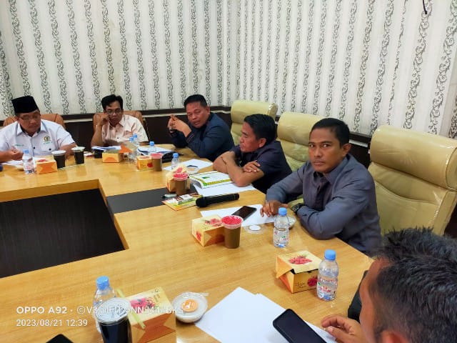 DPRD Rohil Gelar RDP Bersama PTPN IV dan Laksamana Raja Dilaut    