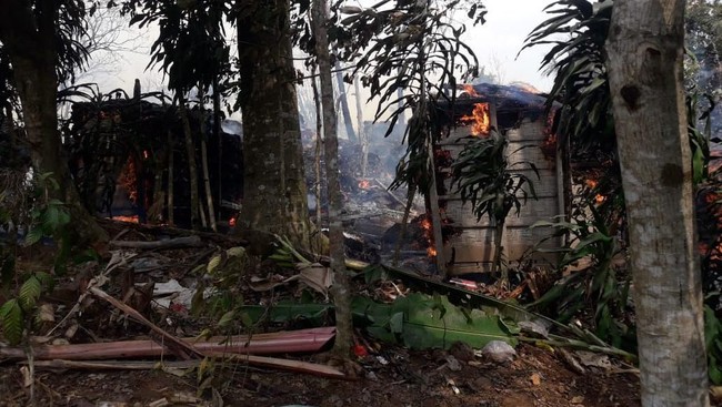 160 Warga Adat Baduy Luar Mengungsi Akibat Kebakaran