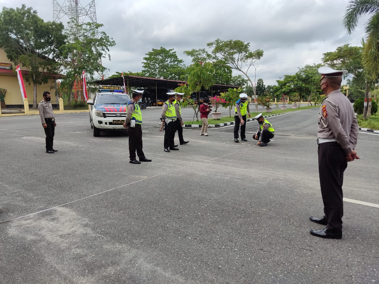 Polres Rohil Gelar Pelatihan Sat Lantas Profesional