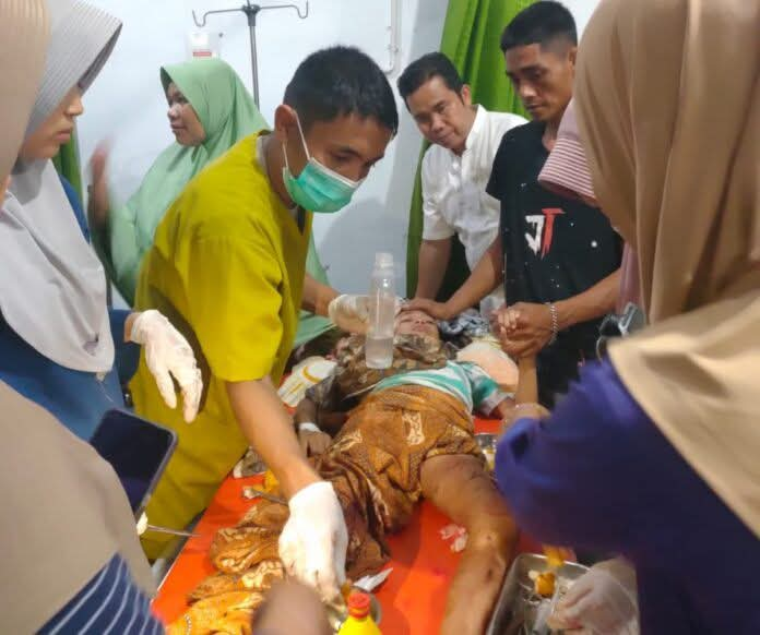 Ngeri..!! Seorang Anak di Rohil di Terkam Buaya, Begini Ceritanya...