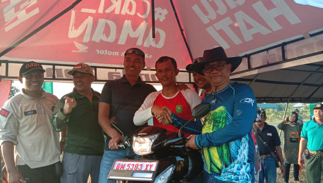 Ratusan Peserta Ikuti Lomba Mancing Sempena HUT Kodim 0321/Rohil