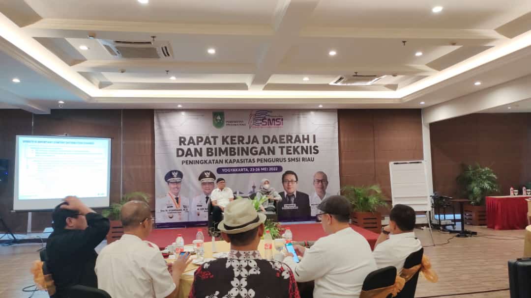 Rakerda I SMSI Riau, Siap Benahi dan Tingkatkan Kualitas Media Anggota
